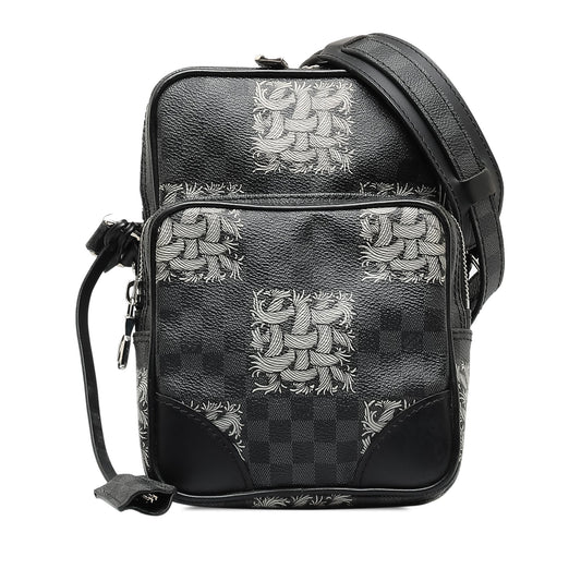 Black Louis Vuitton x Christopher Nemeth Damier Graphite Amazone Crossbody Bag