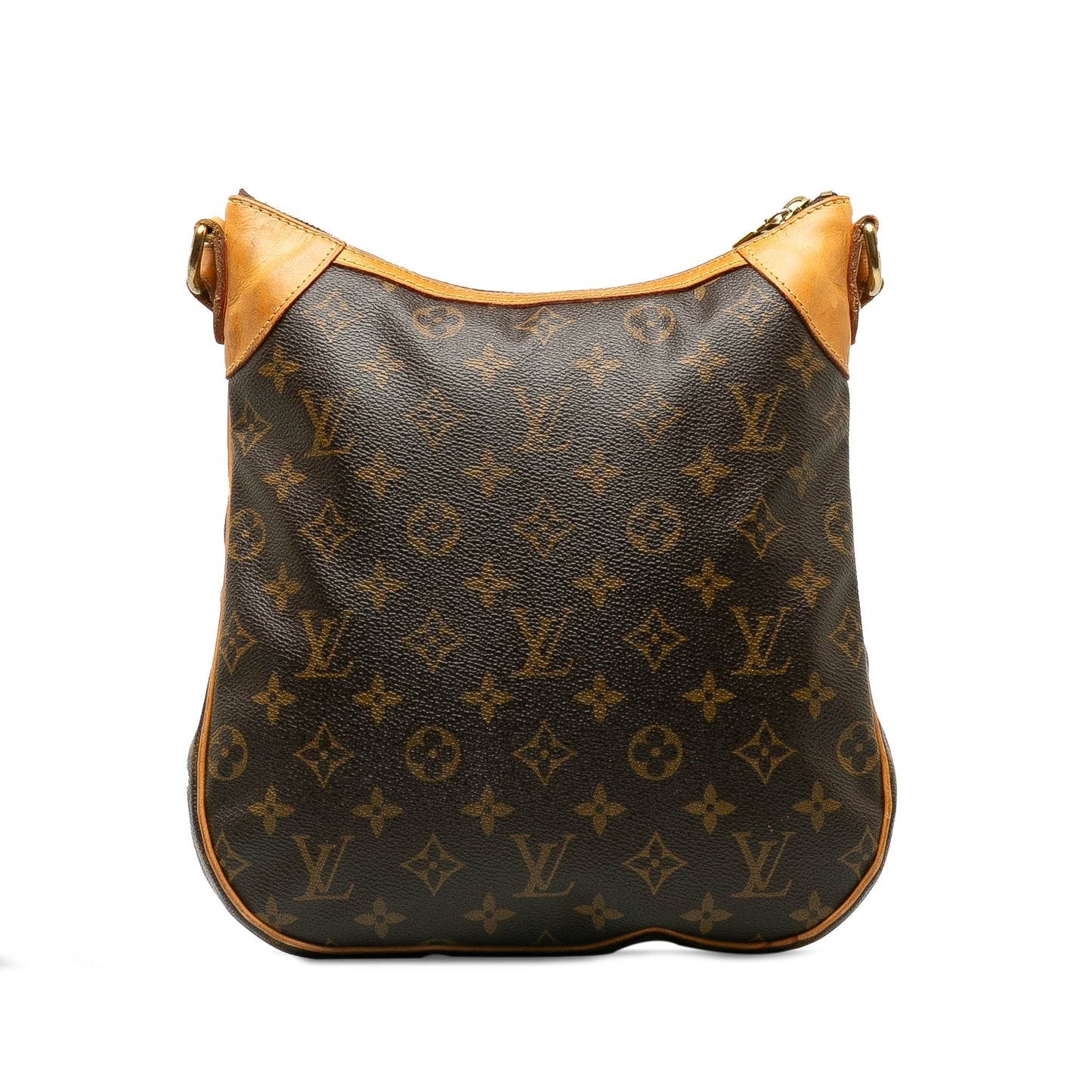 Brown Louis Vuitton Monogram Odeon MM Crossbody Bag