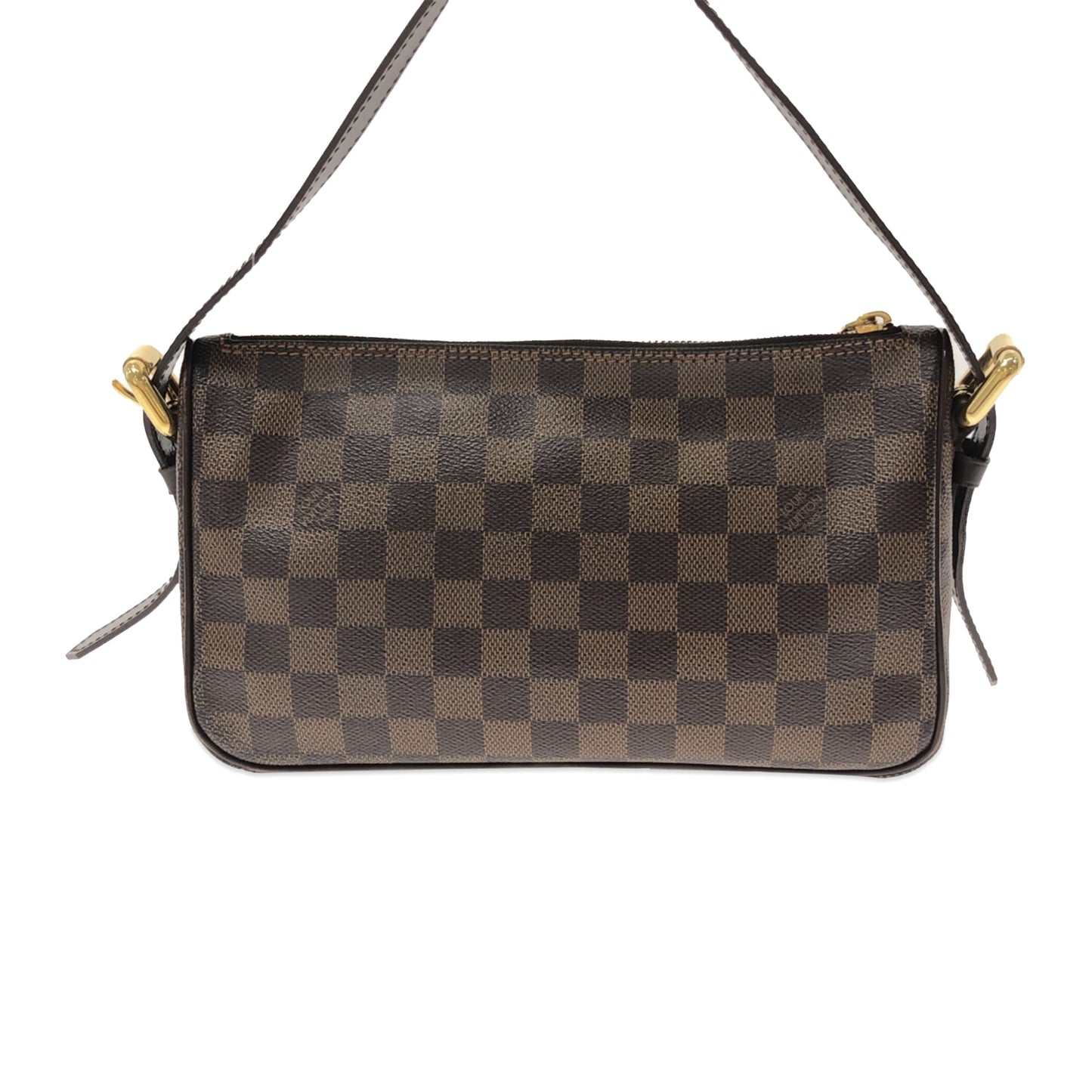 Brown Louis Vuitton Damier Ebene Ravello GM Shoulder Bag