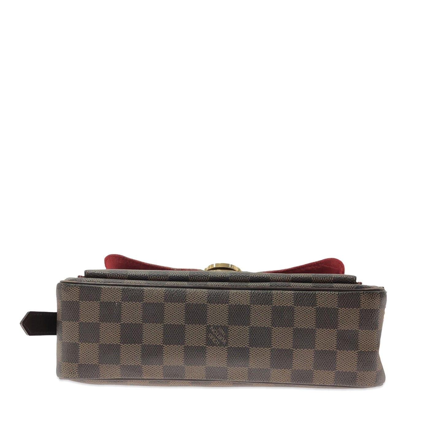 Brown Louis Vuitton Damier Ebene Ravello GM Shoulder Bag