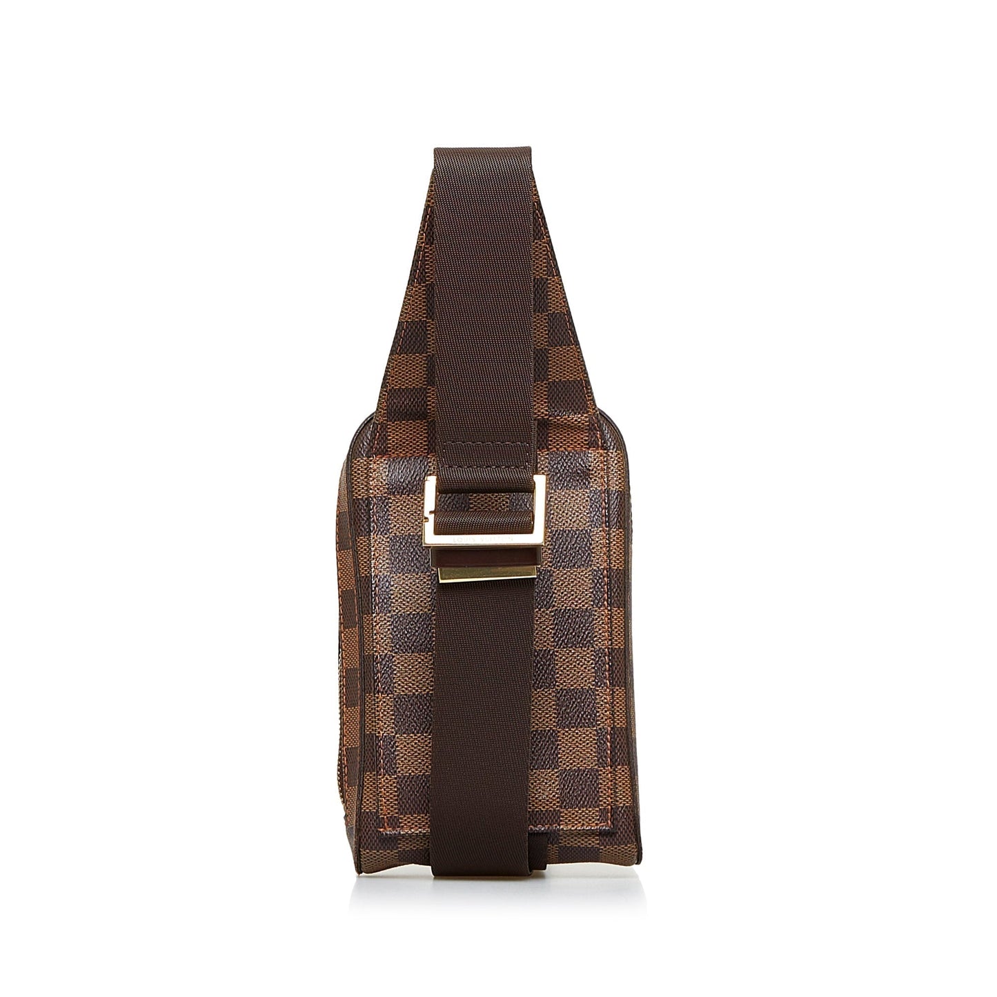 Brown Louis Vuitton Damier Ebene Geronimos Crossbody Bag