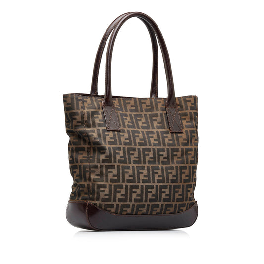 Brown Fendi Zucca Tote