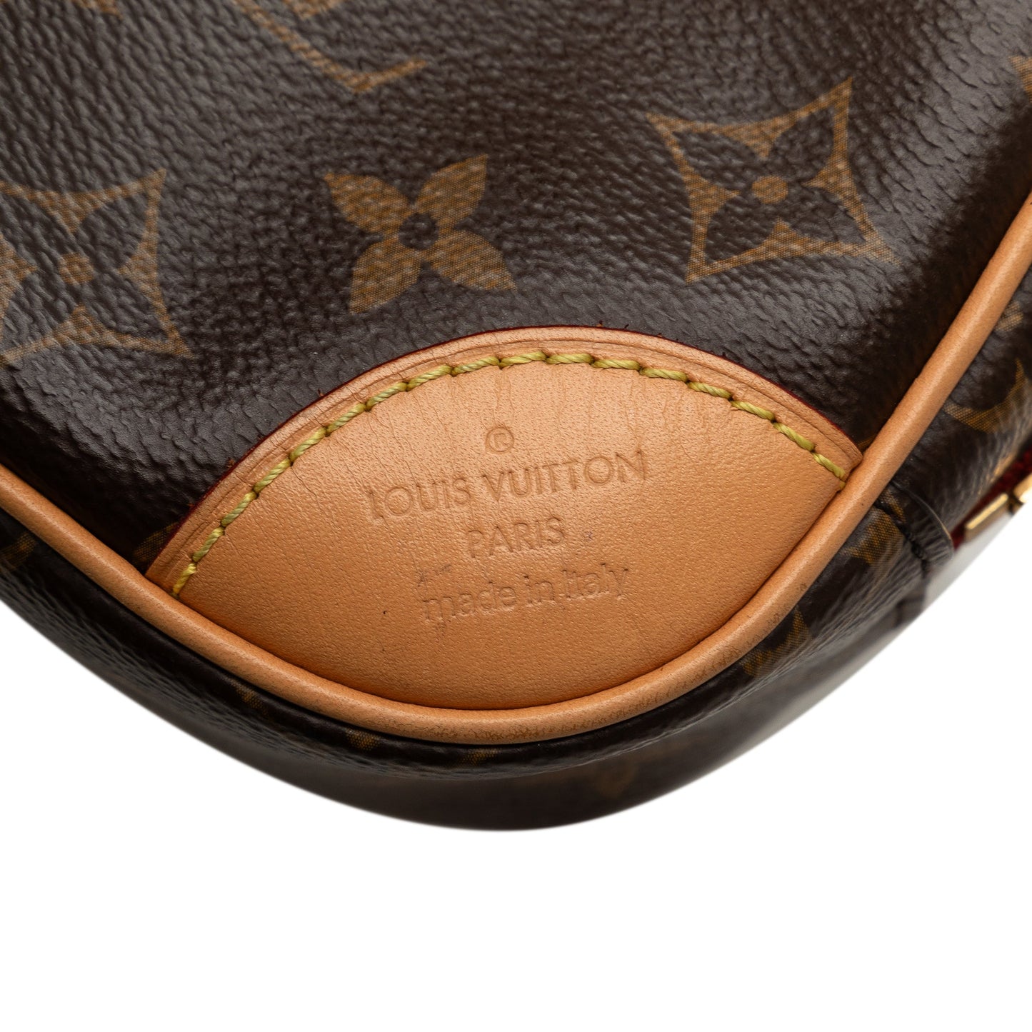 Brown Louis Vuitton Monogram Deauville Mini Crossbody Bag