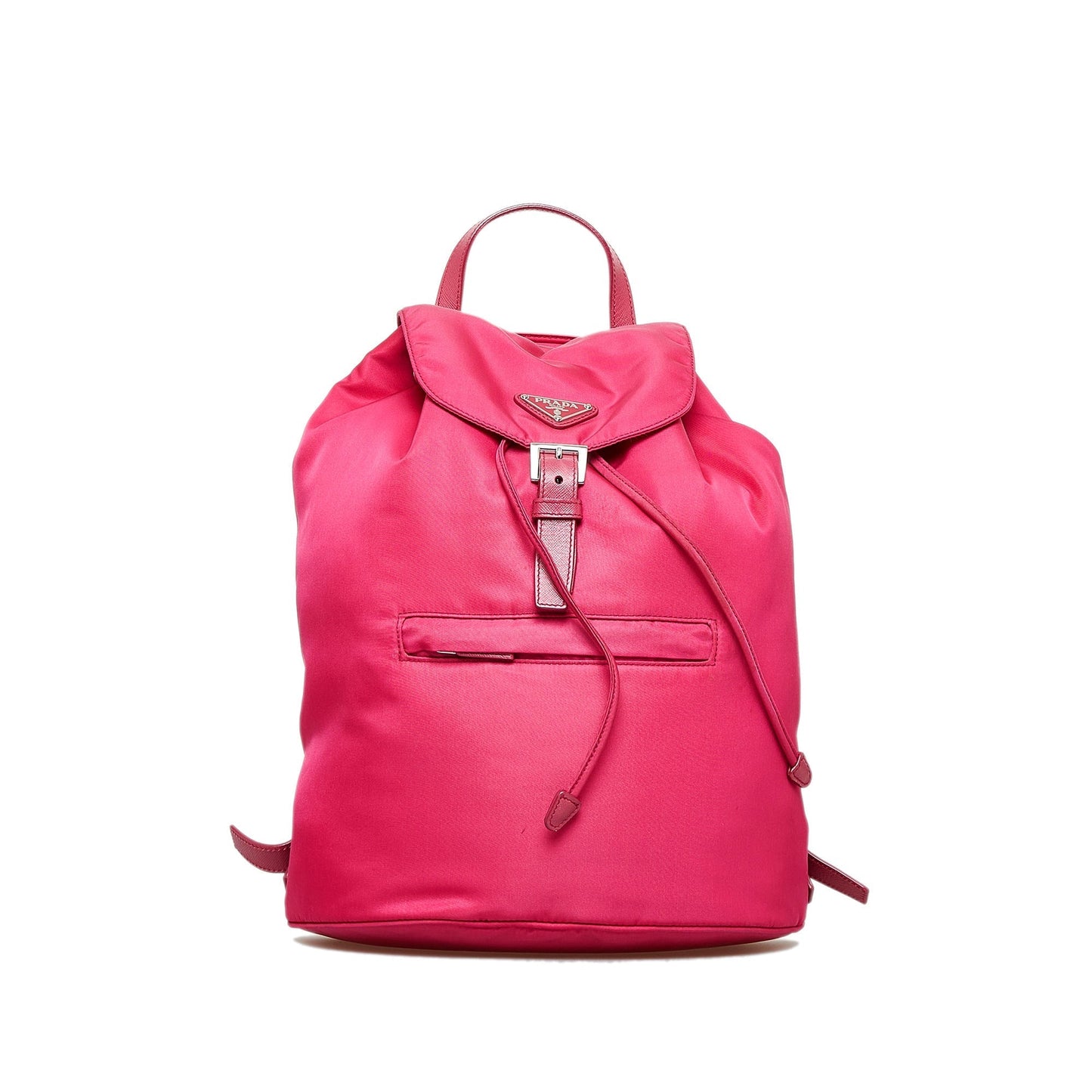 Prada Tessuto Backpack Pink Nylon Canvas