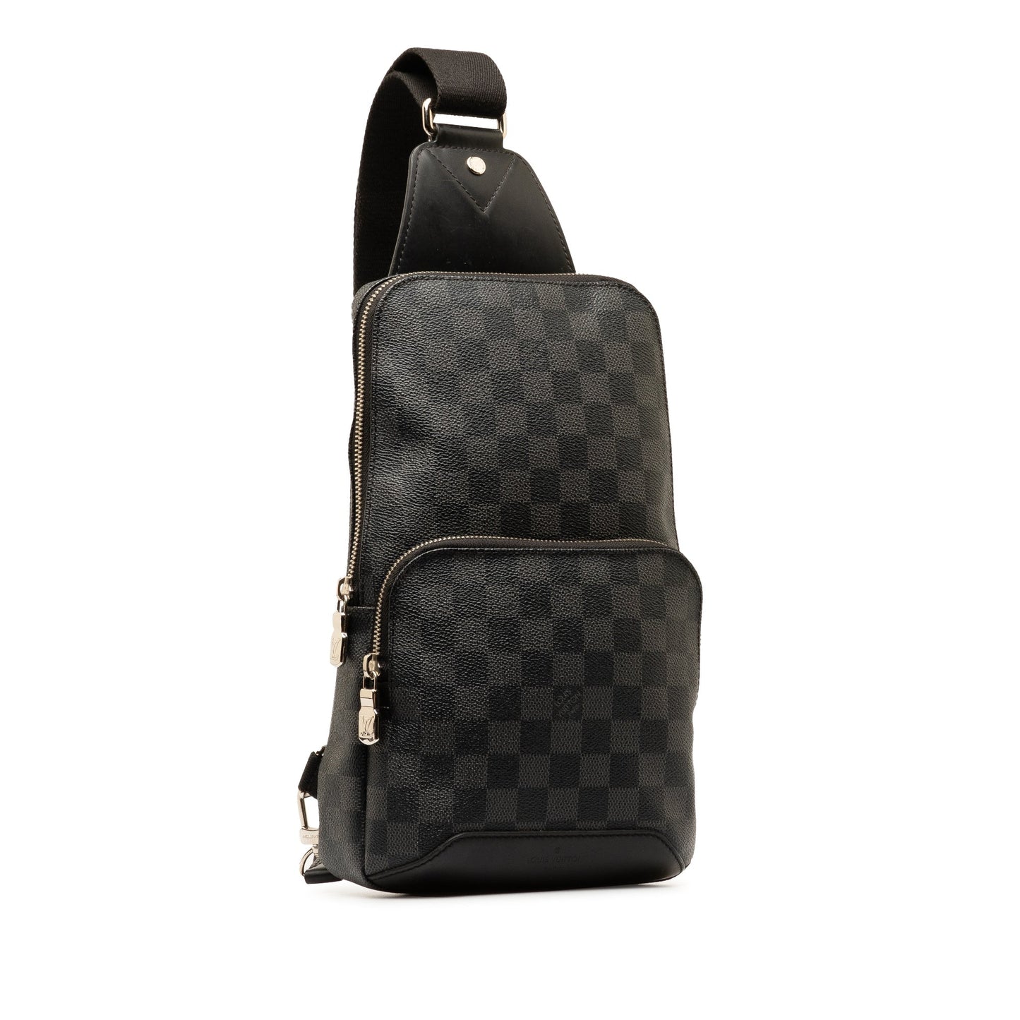 Black Louis Vuitton Damier Graphite Avenue Sling Crossbody Bag