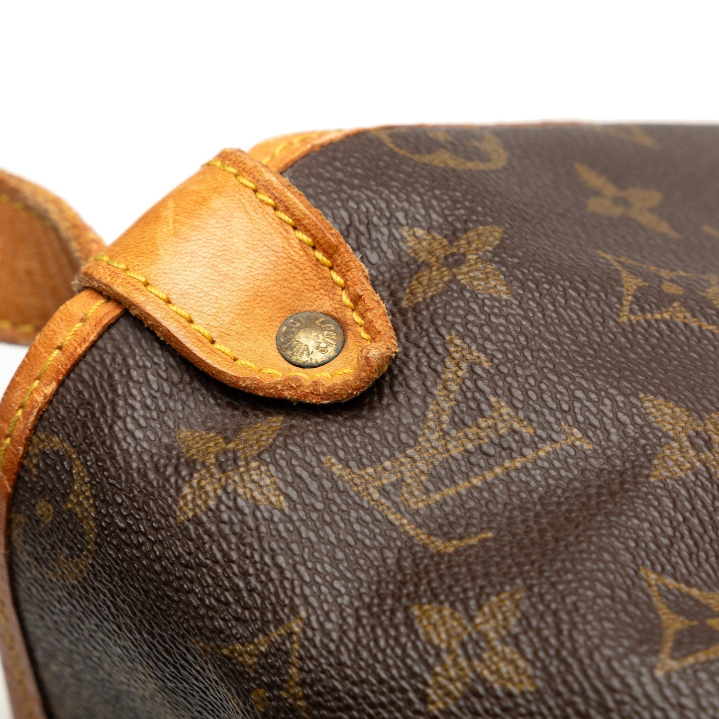 Brown Louis Vuitton Monogram Saumur 35 Crossbody Bag