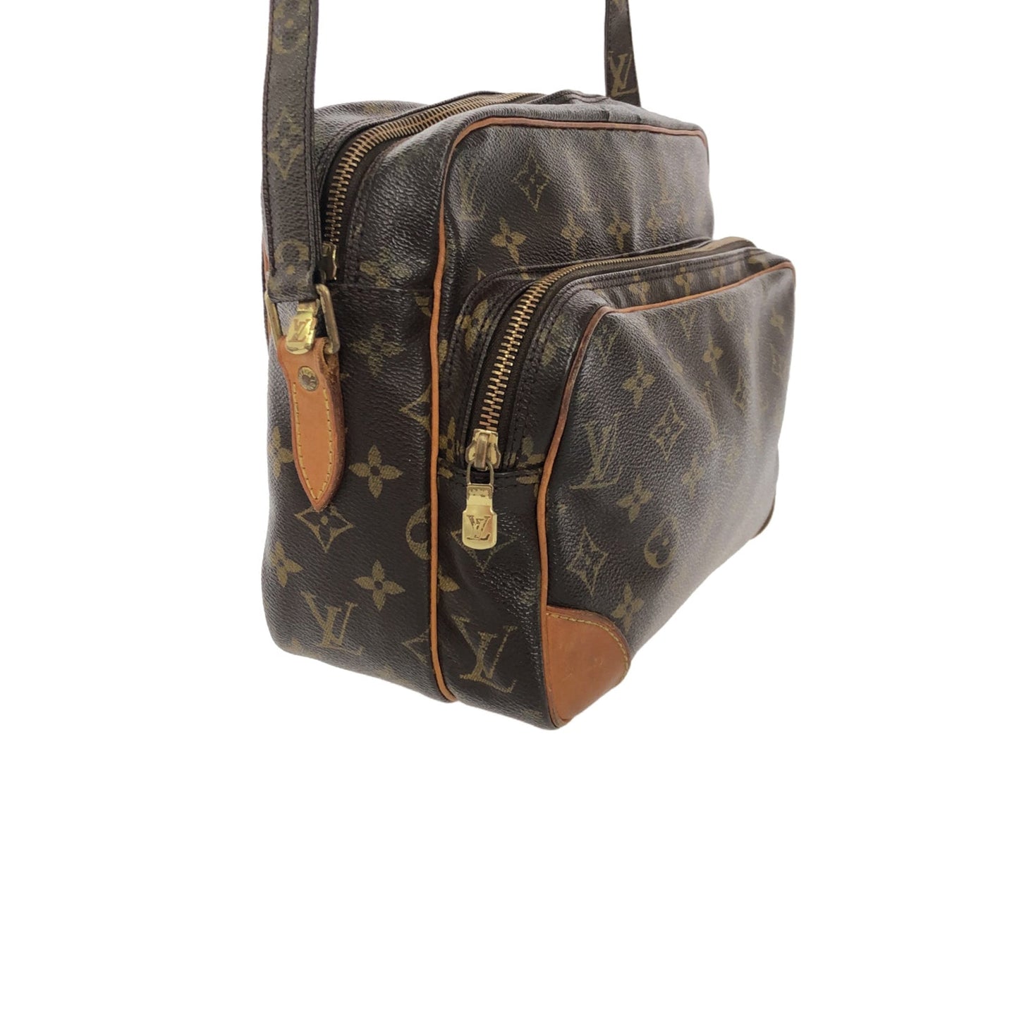 Brown Louis Vuitton Monogram Nil Crossbody Bag