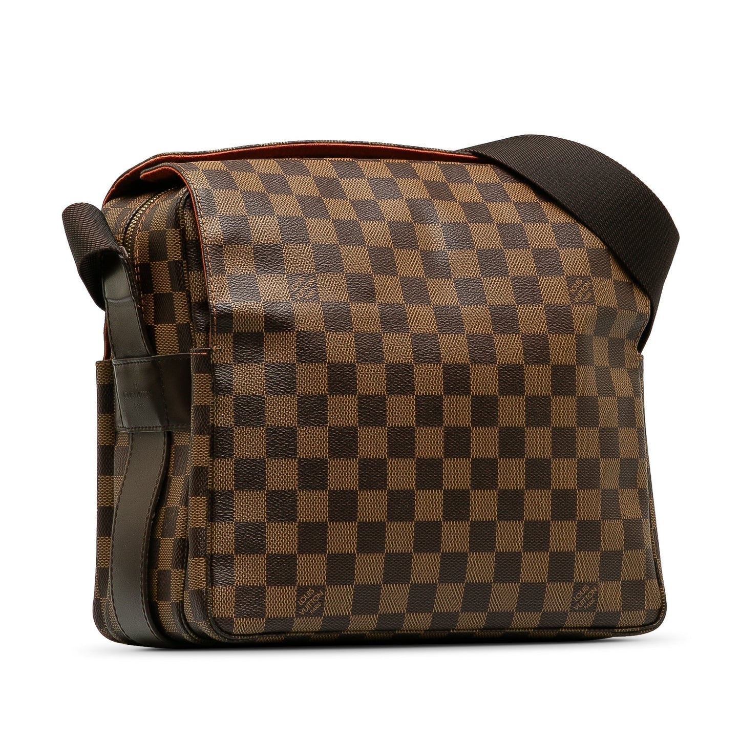 Brown Louis Vuitton Damier Ebene Naviglio Crossbody Bag