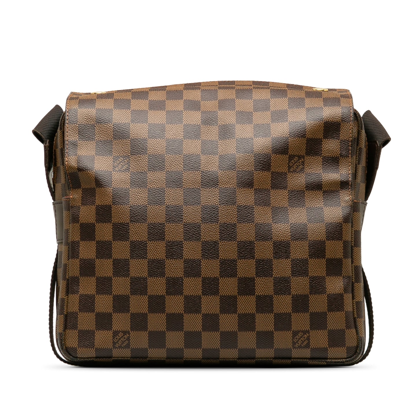 Brown Louis Vuitton Damier Ebene Naviglio Crossbody Bag