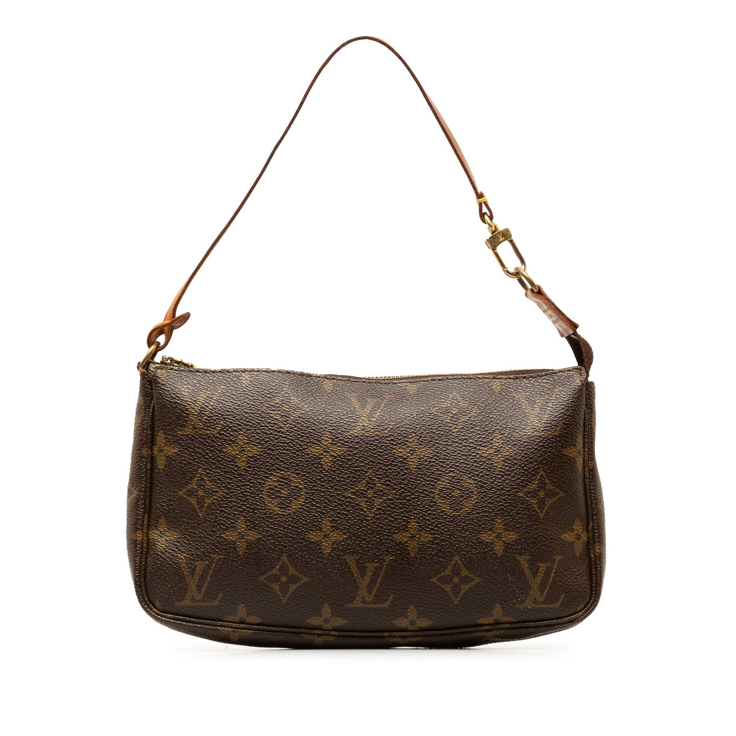 Brown Louis Vuitton Monogram Pochette Accessoires Shoulder Bag