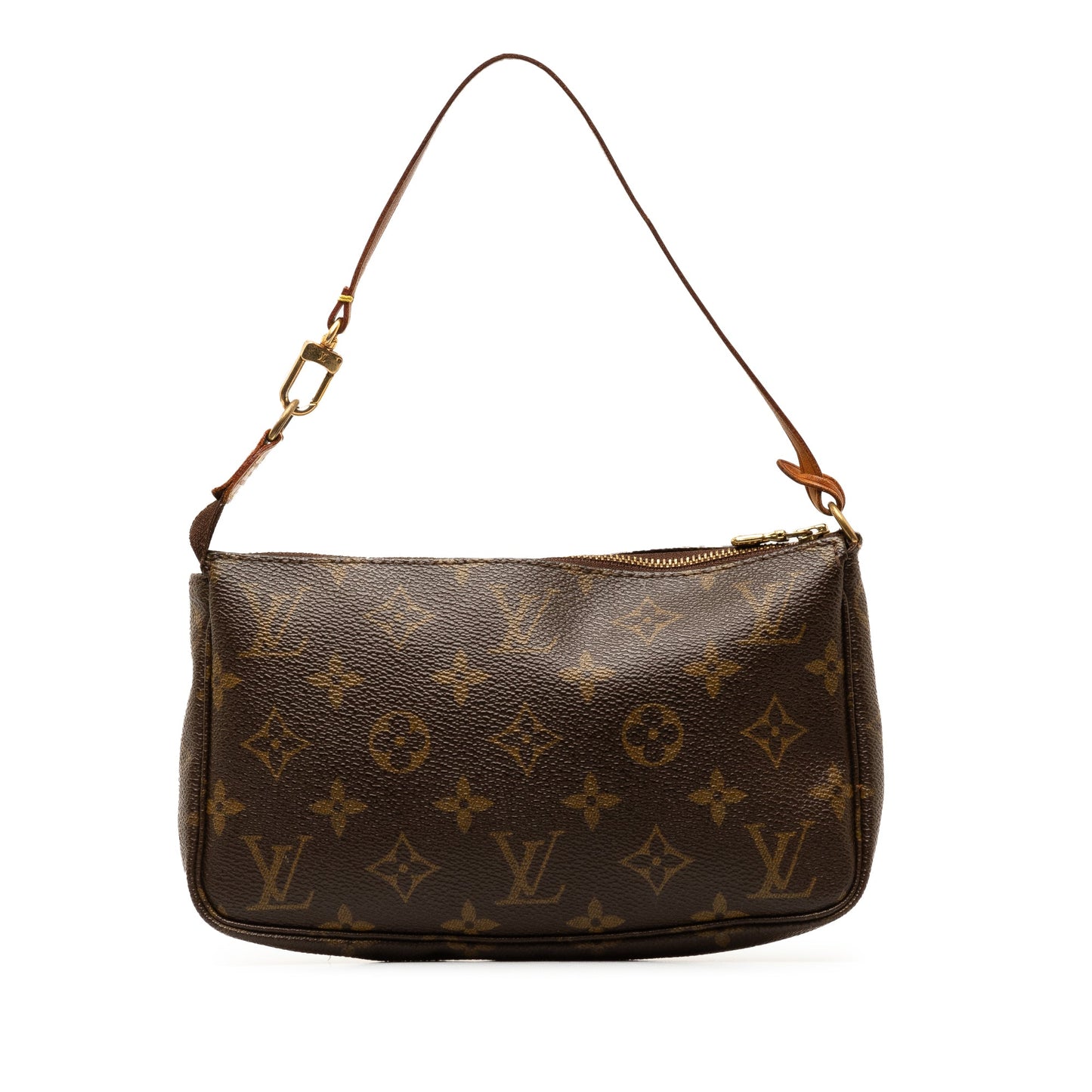 Brown Louis Vuitton Monogram Pochette Accessoires Shoulder Bag