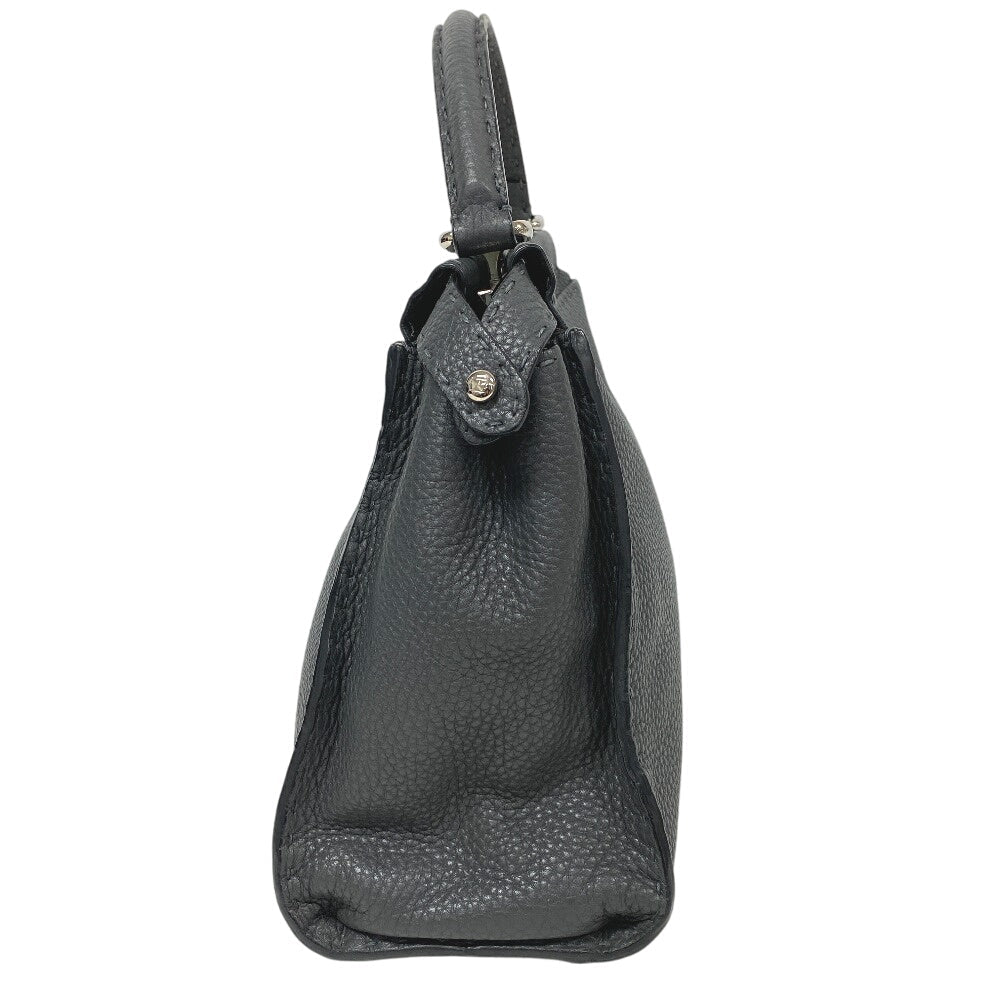 FENDI Handbag 8BN226 leather gray Peek-a-boo regular