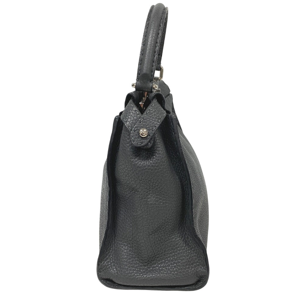 FENDI Handbag 8BN226 leather gray Peek-a-boo regular