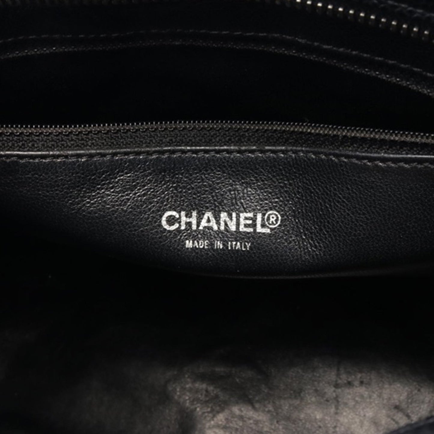 Black Chanel Caviar Medallion Tote