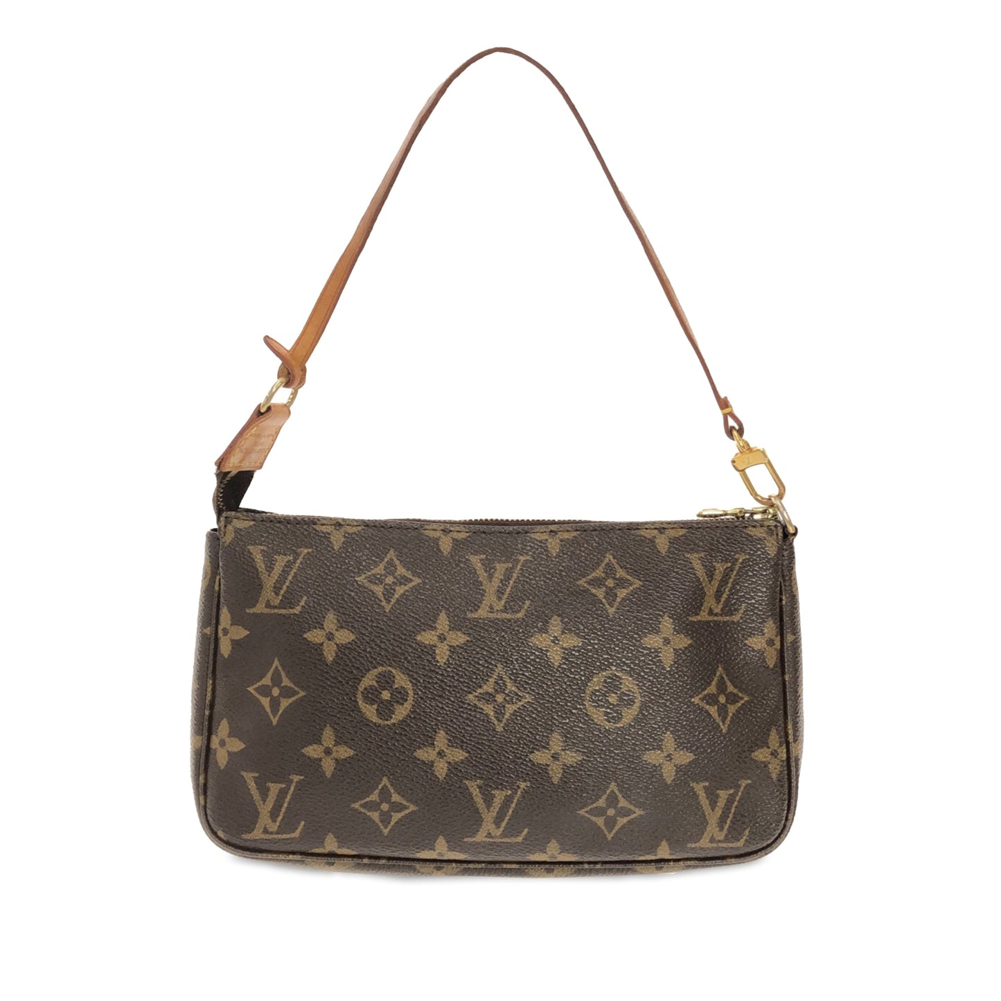 Brown Louis Vuitton Monogram Pochette Accessoires Shoulder Bag