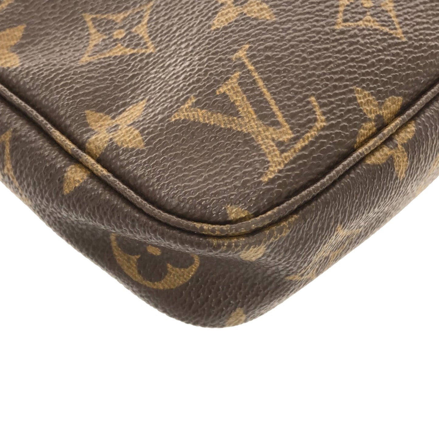 Brown Louis Vuitton Monogram Pochette Accessoires Shoulder Bag