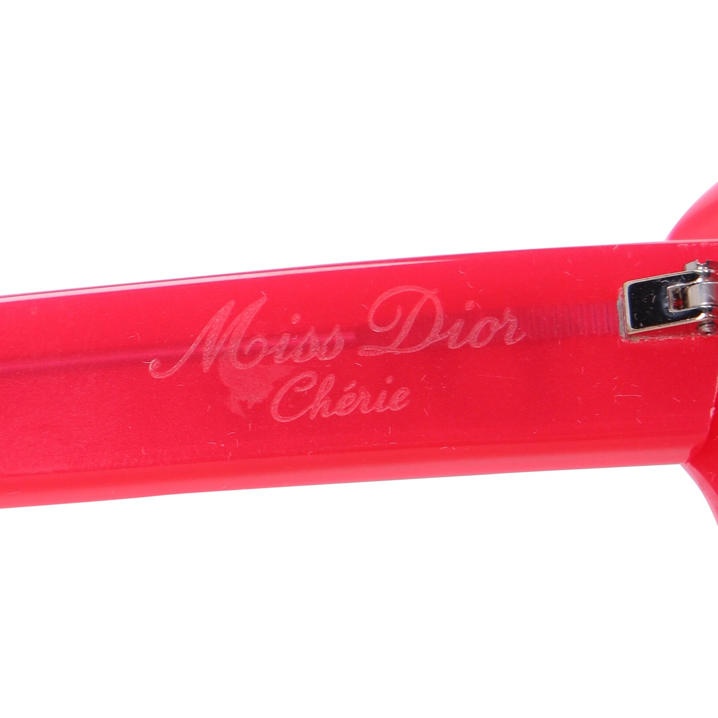 Miss Dior Cherie Limited Edition Cat Eye Sunglasses in Red Acetate