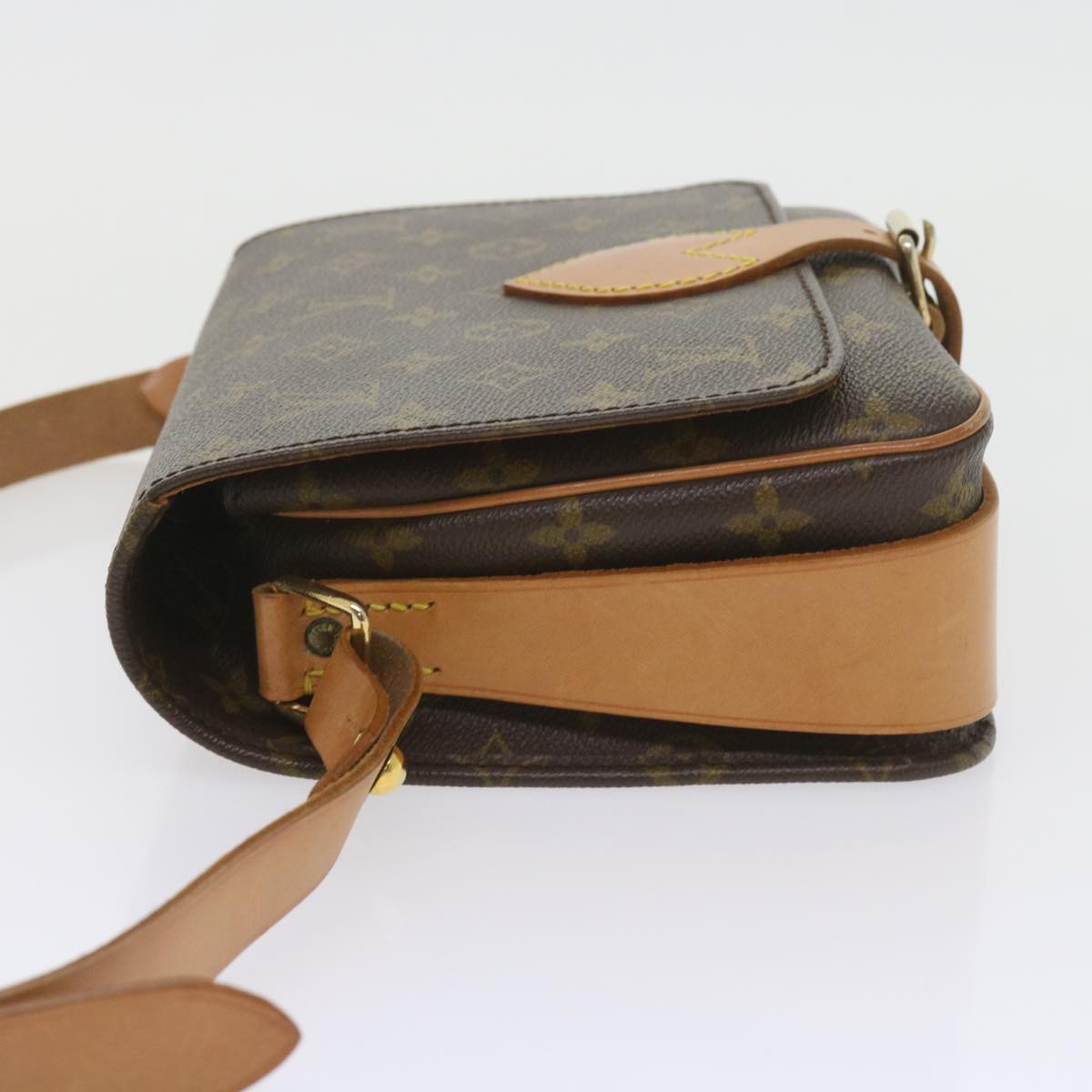 Louis Vuitton Cartouchière  Canvas Shoulder Bag ()