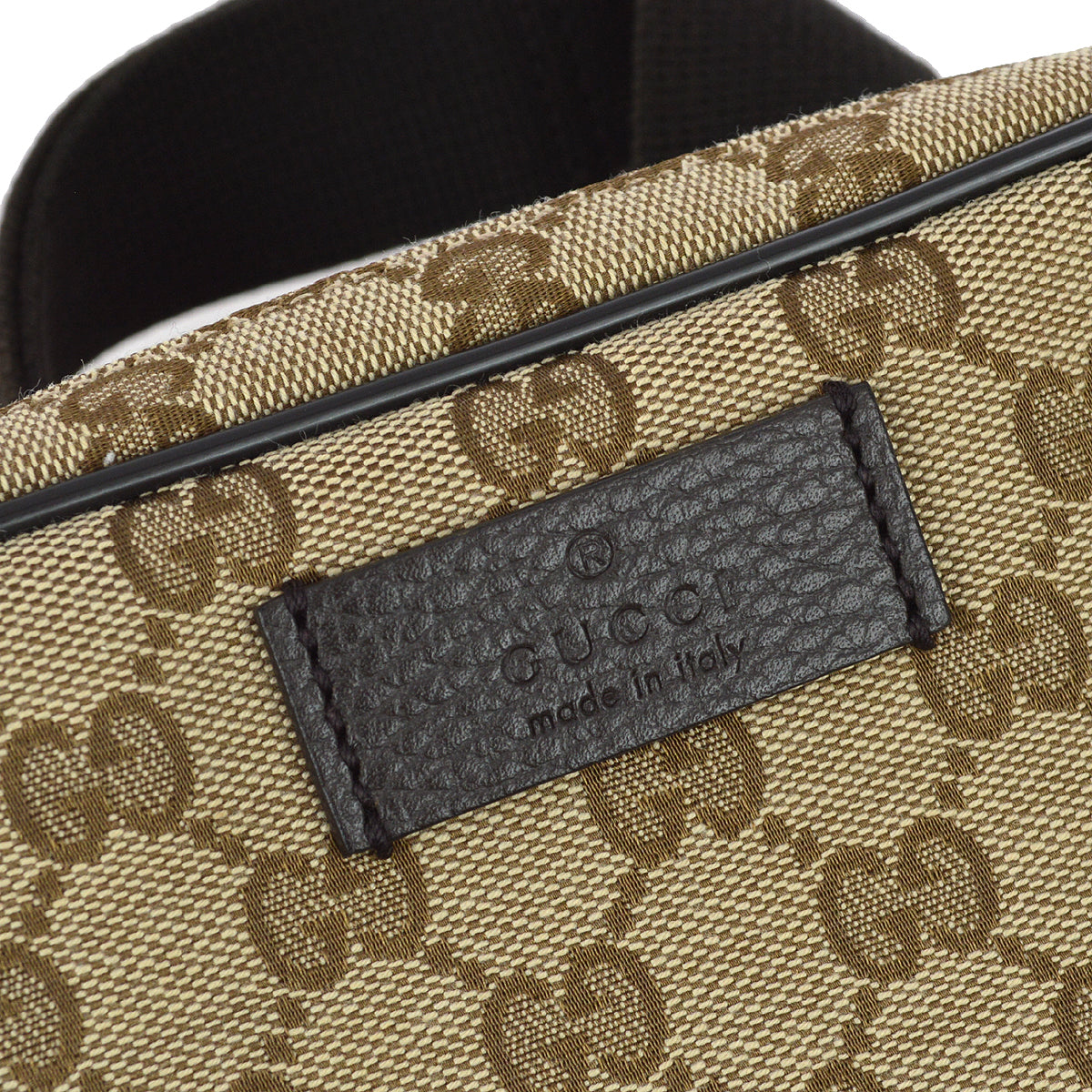 Gucci Beige GG Waist Bum Bag