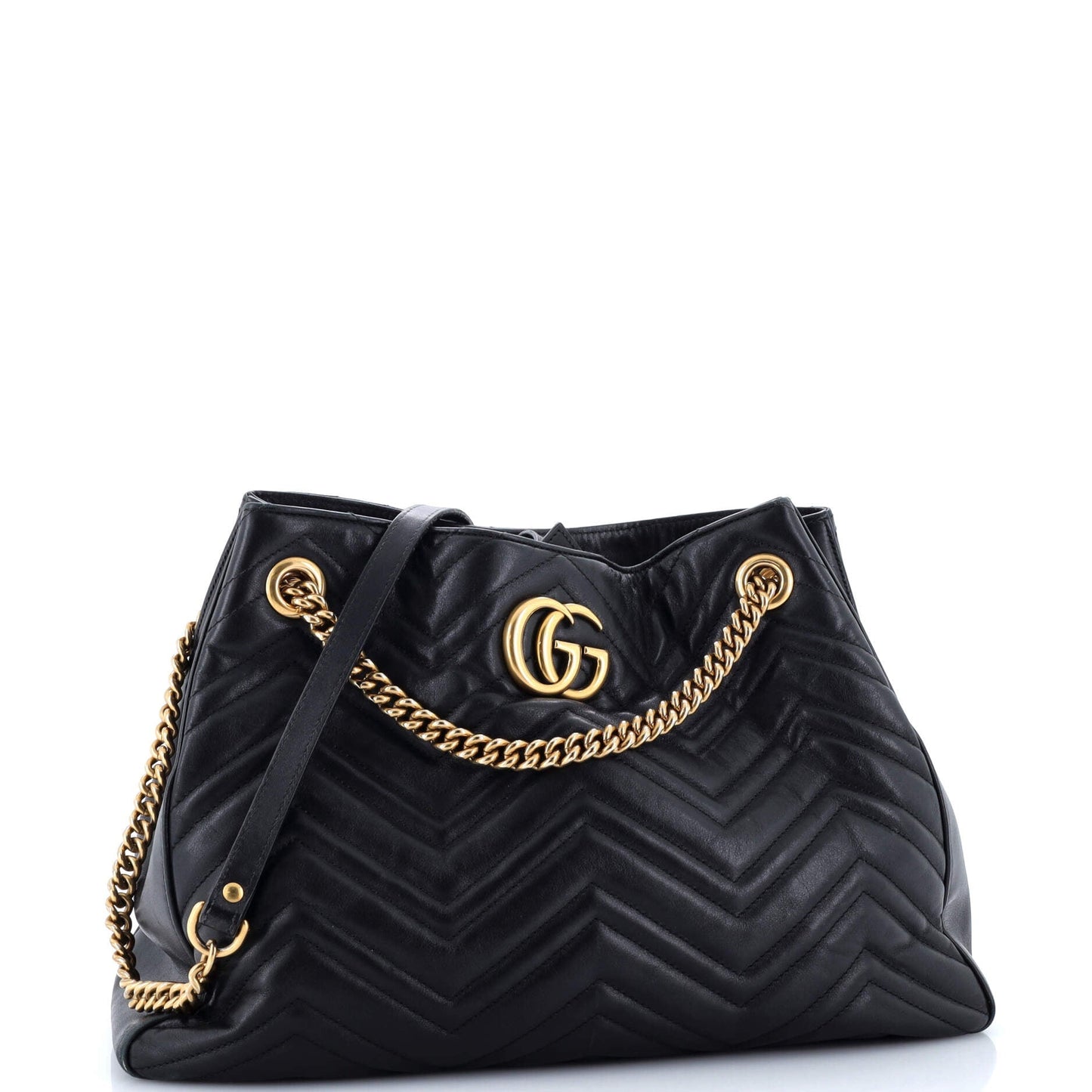 GG Marmont Chain Shoulder Bag Matelasse Leather