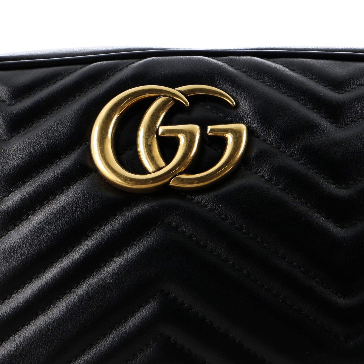 GG Marmont Shoulder Bag Matelasse Leather Small