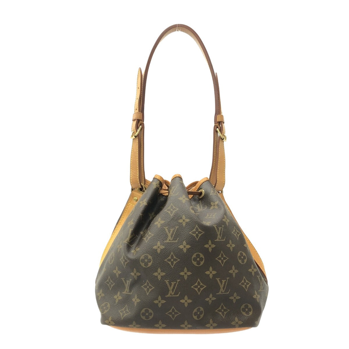 Louis Vuitton Petit Noé  Canvas Shoulder Bag ()