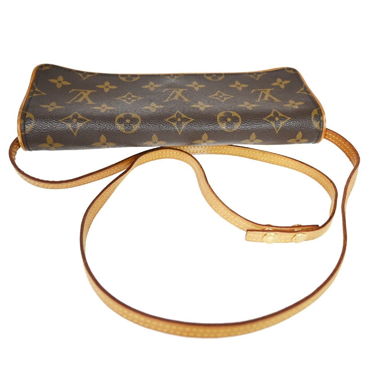 Louis Vuitton Pochette Twin Gm  Canvas Shoulder Bag ()