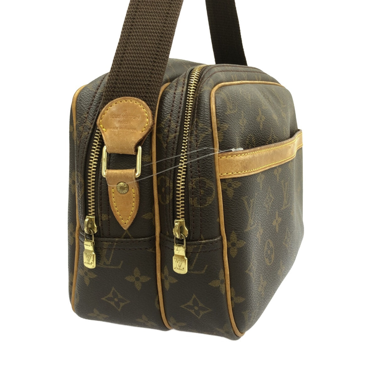 Louis Vuitton Reporter  Canvas Shoulder Bag ()