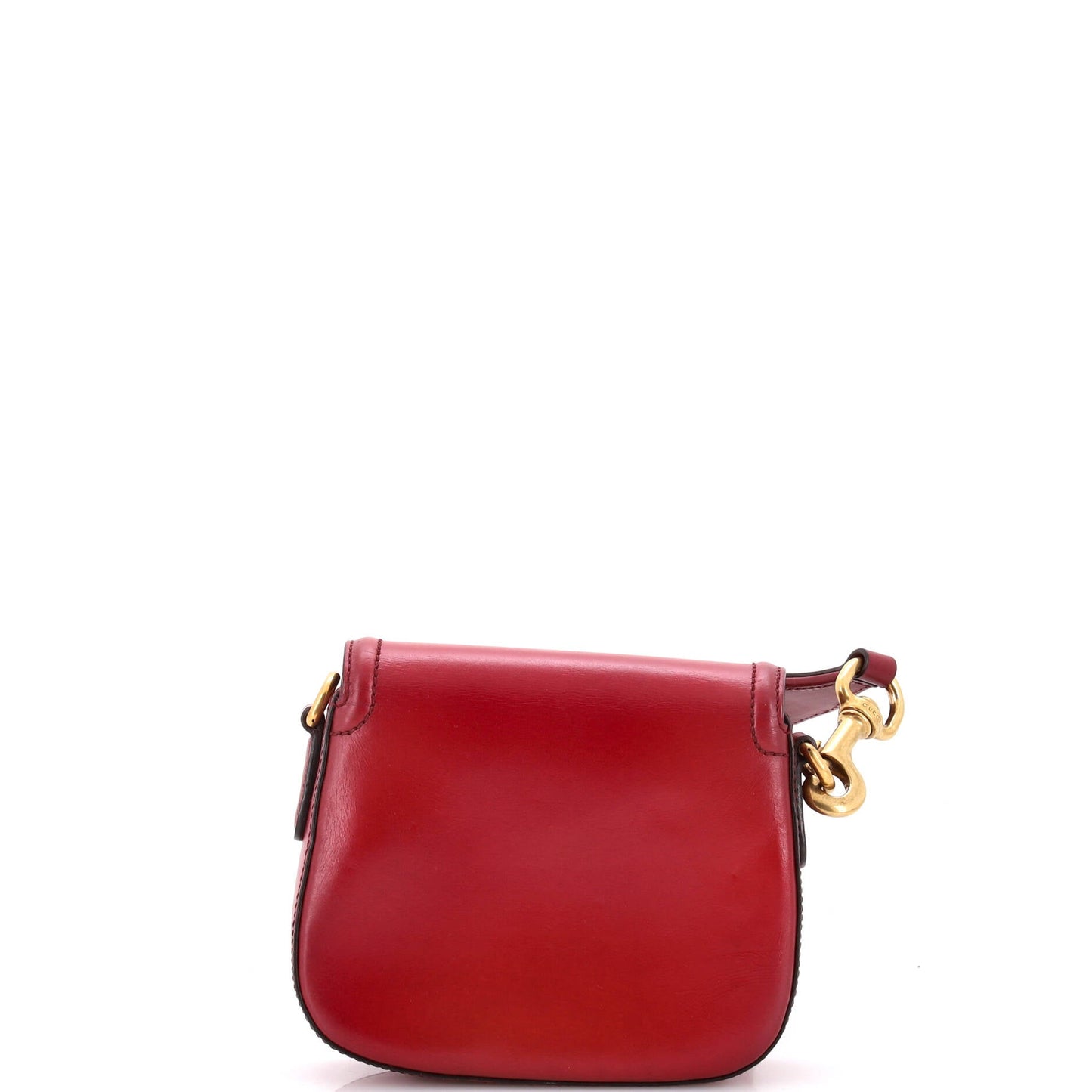 Lady Web Shoulder Bag Leather Small