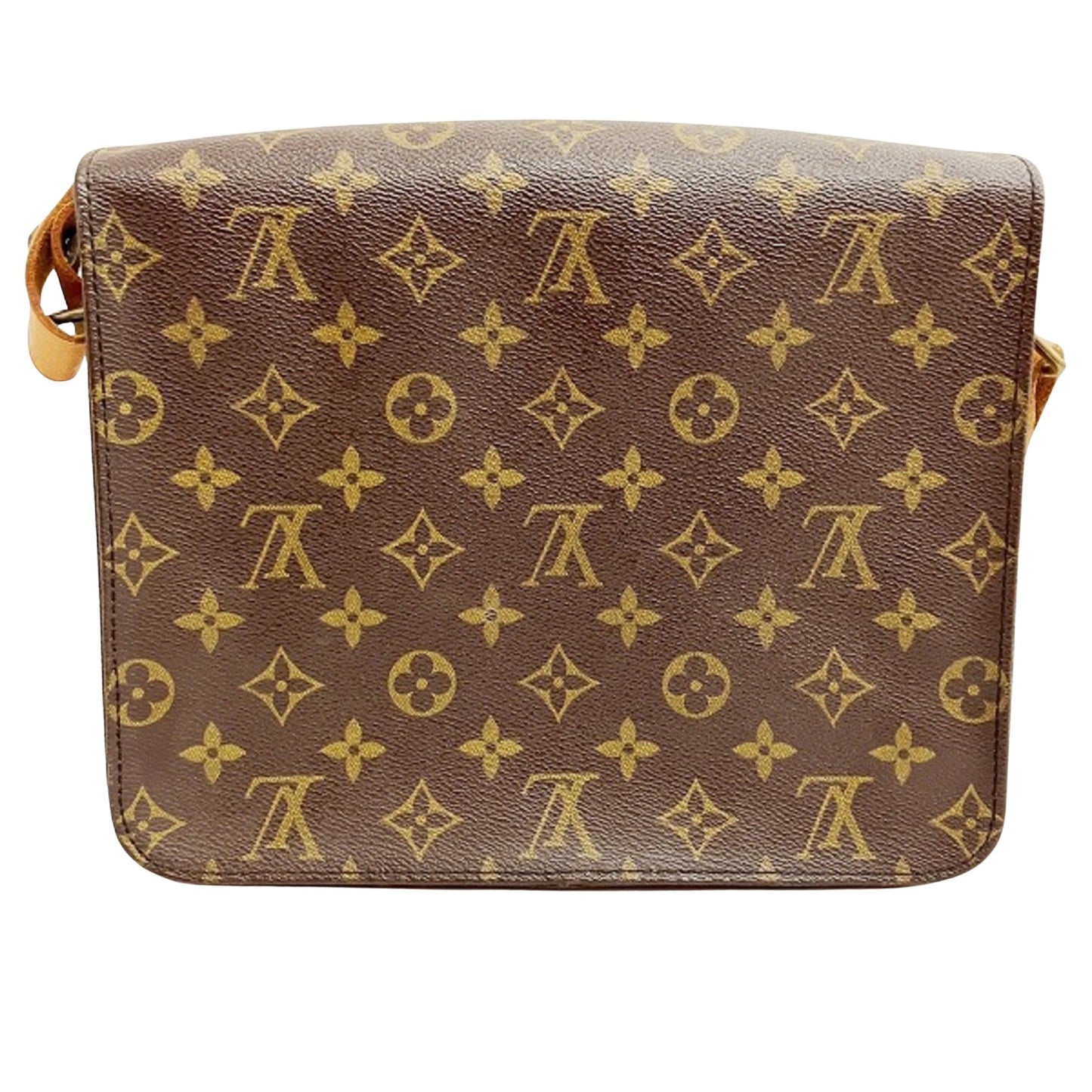 Louis Vuitton Cartouchière  Canvas Shoulder Bag ()