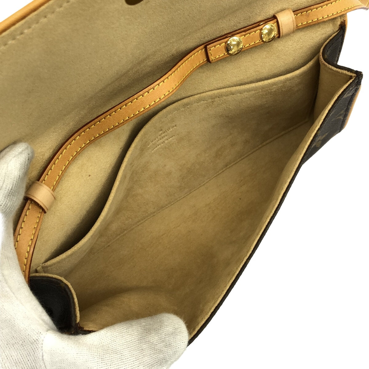 Louis Vuitton Pochette Twin Gm  Canvas Shoulder Bag ()