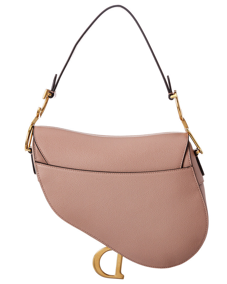 Dior Saddle Leather Shoulder Bag