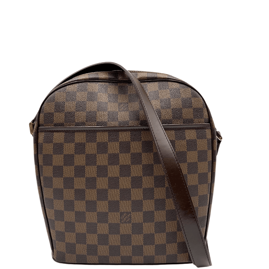 Cartella Louis Vuitton Ipanema damier ebene. Borse di lusso usate originali