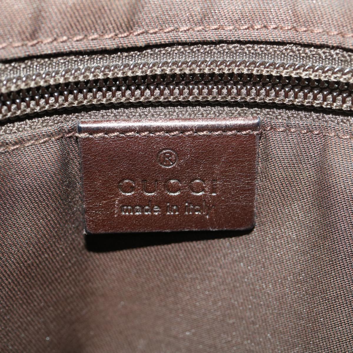 GUCCI GG Canvas Shoulder Bag Beige 145857  am4145