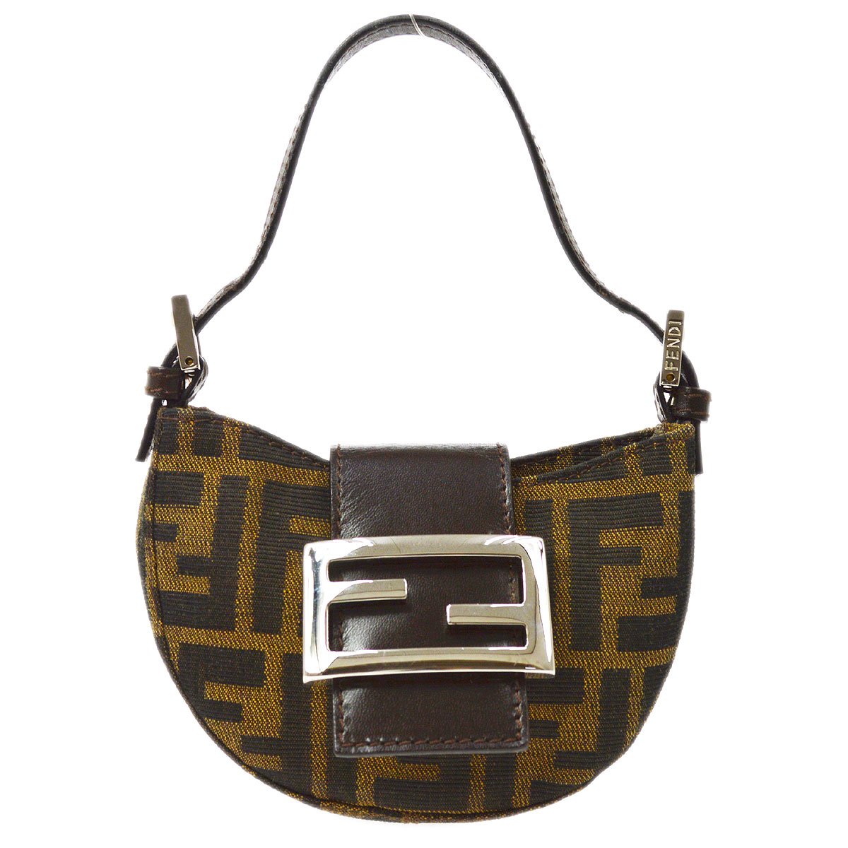 FENDI 1990s Zucca Micro Handbag ao32586