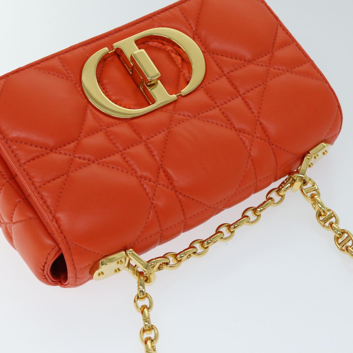 Dior Caro  Leather Shoulder Bag ()