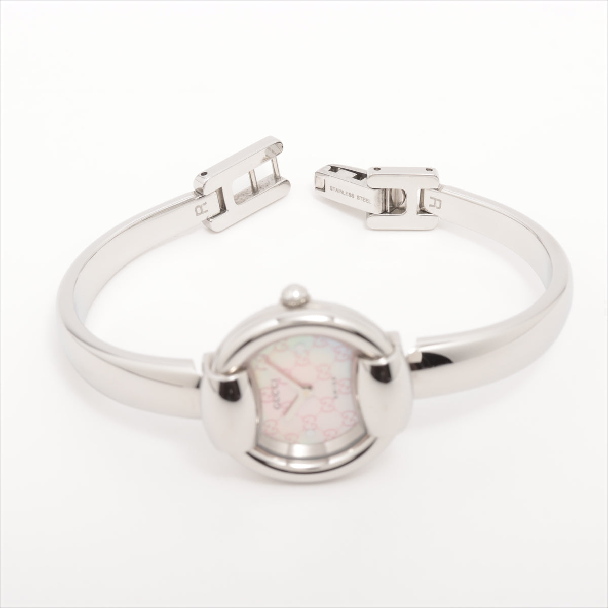 Gucci Bungalow Watch 1400L SS QZ Pink S