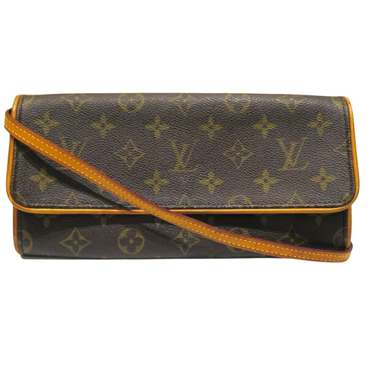 Louis Vuitton Twin  Canvas Shoulder Bag ()