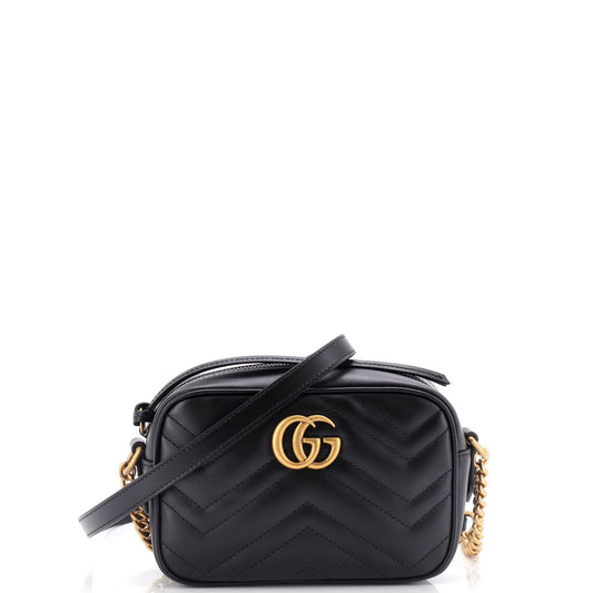 GG Marmont Shoulder Bag Matelasse Leather Mini