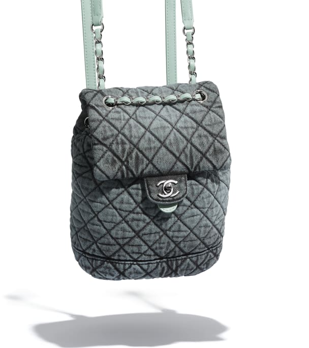 Chanel Backpack Black & Gray