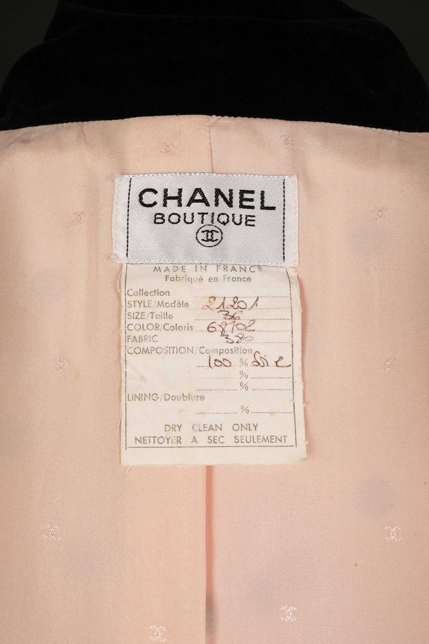 Veste Chanel 1988