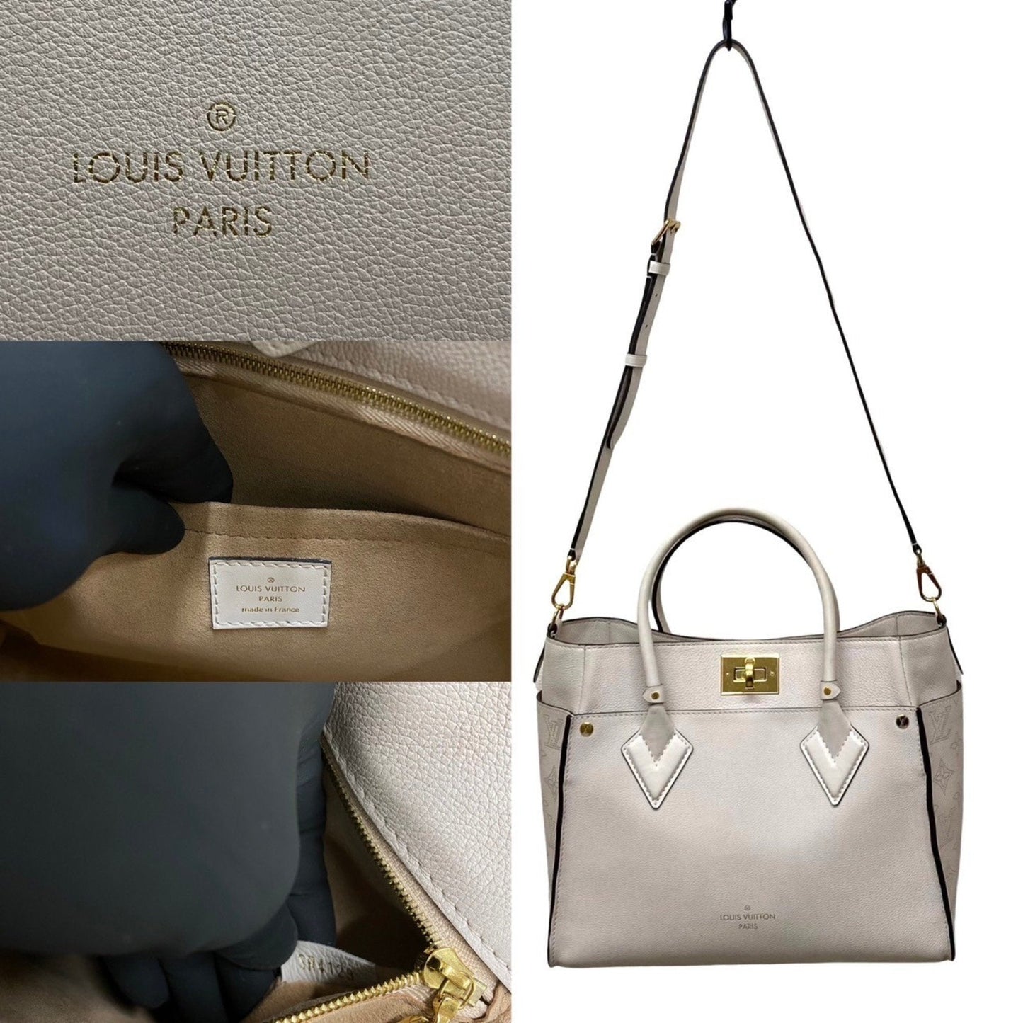 Louis Vuitton On My Side  Leather Shoulder Bag ()