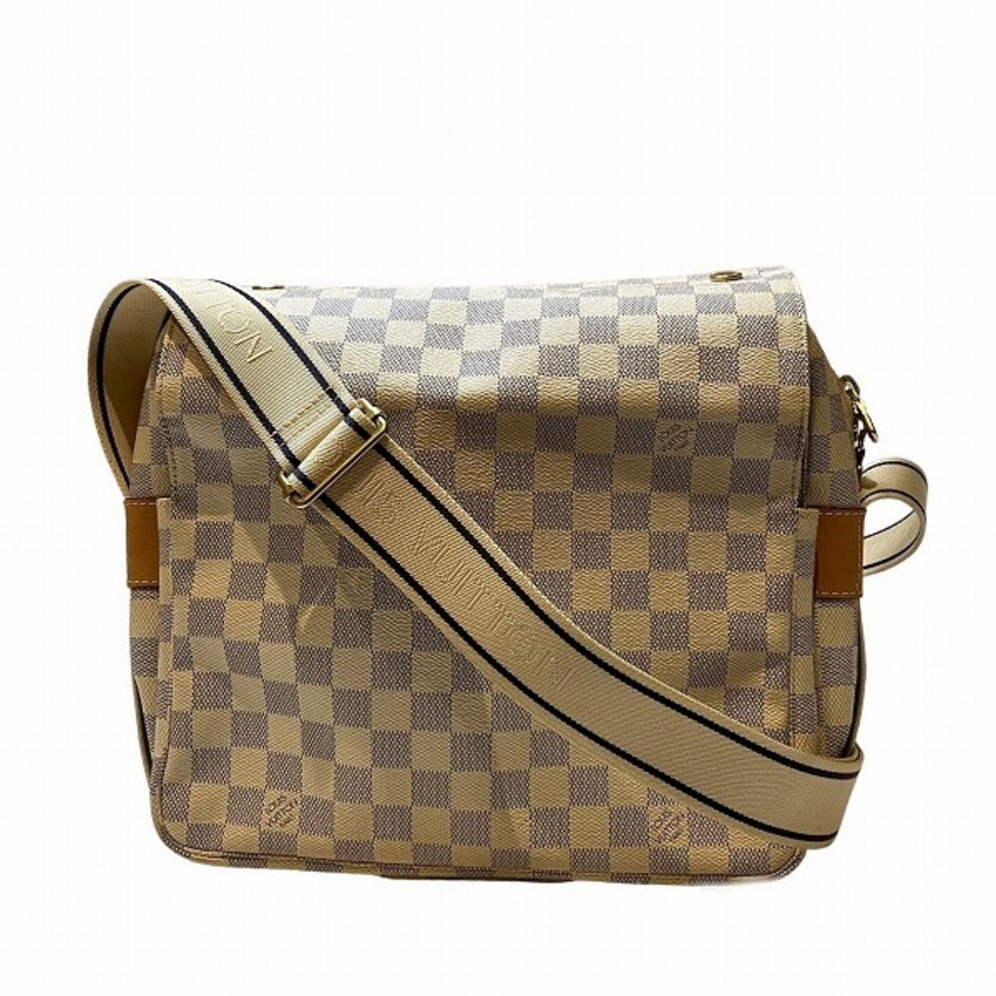 Louis Vuitton Naviglio  Canvas Shoulder Bag ()