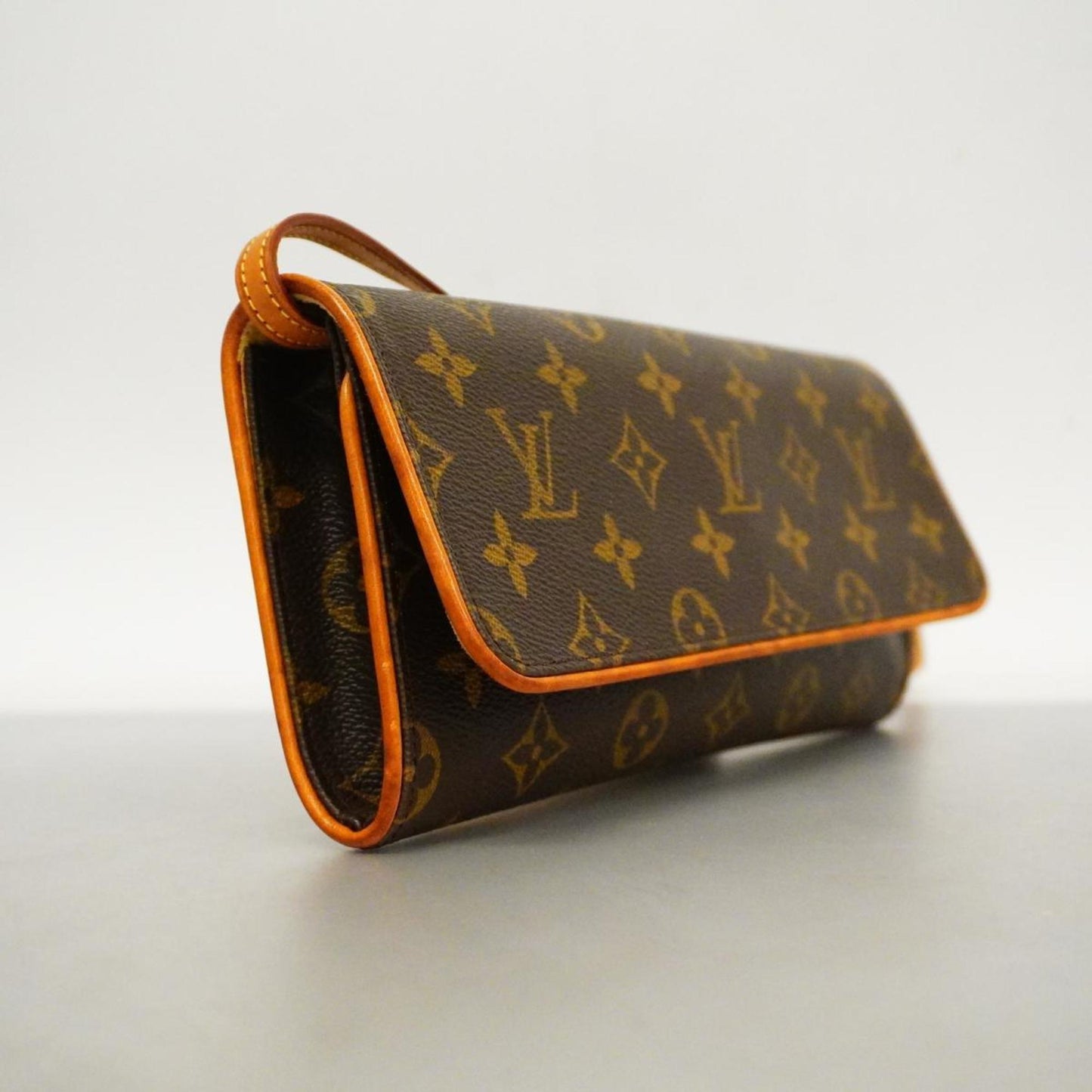 Louis Vuitton Pochette Twin Gm  Canvas Shoulder Bag ()