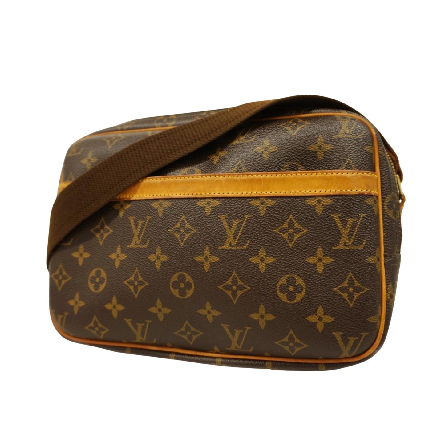 Louis Vuitton Reporter  Canvas Shoulder Bag ()