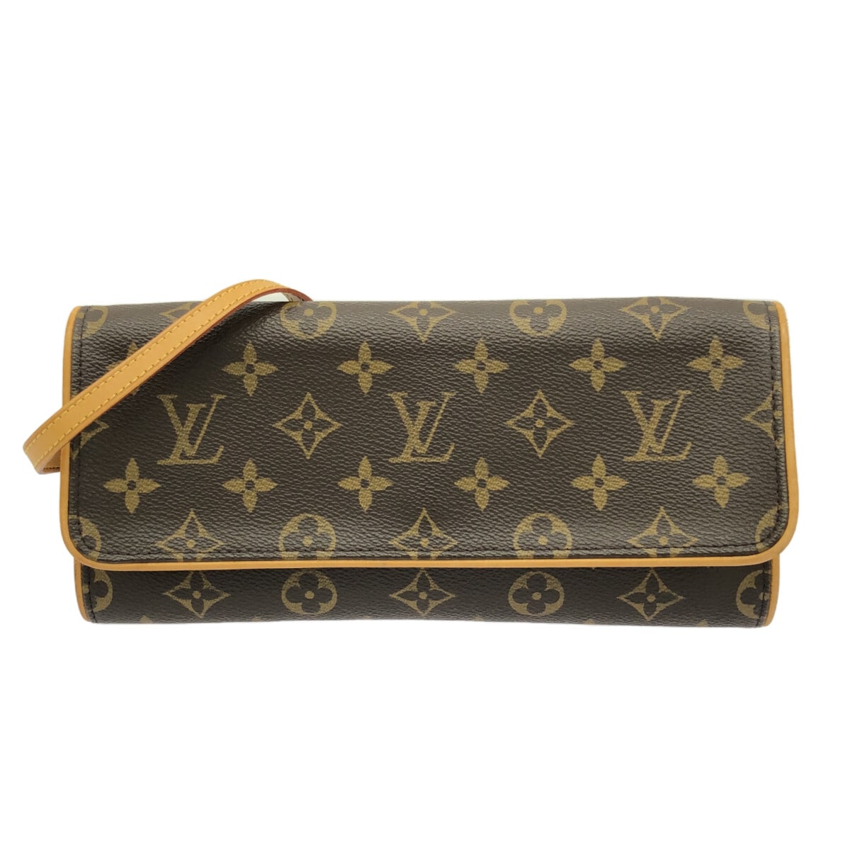 Louis Vuitton Pochette Twin Gm  Canvas Shoulder Bag ()