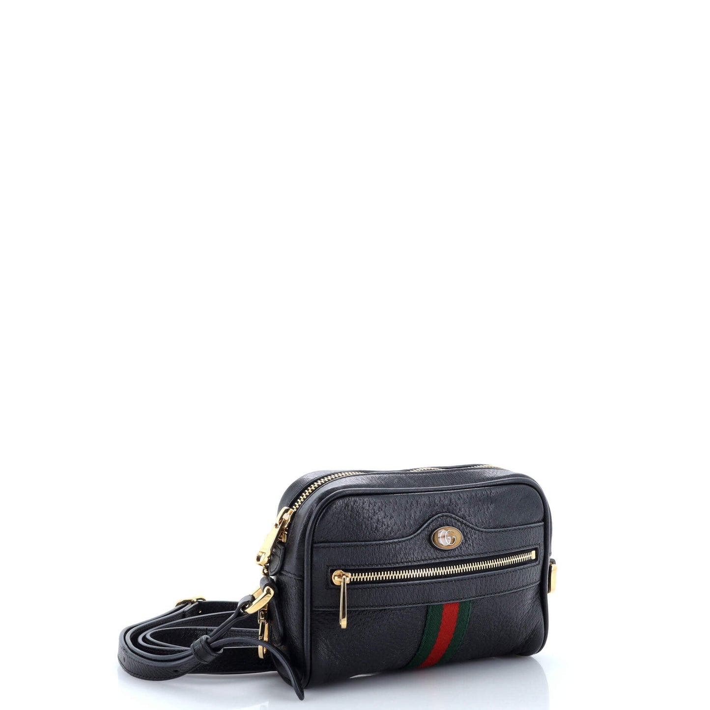 Ophidia Shoulder Bag Leather Mini