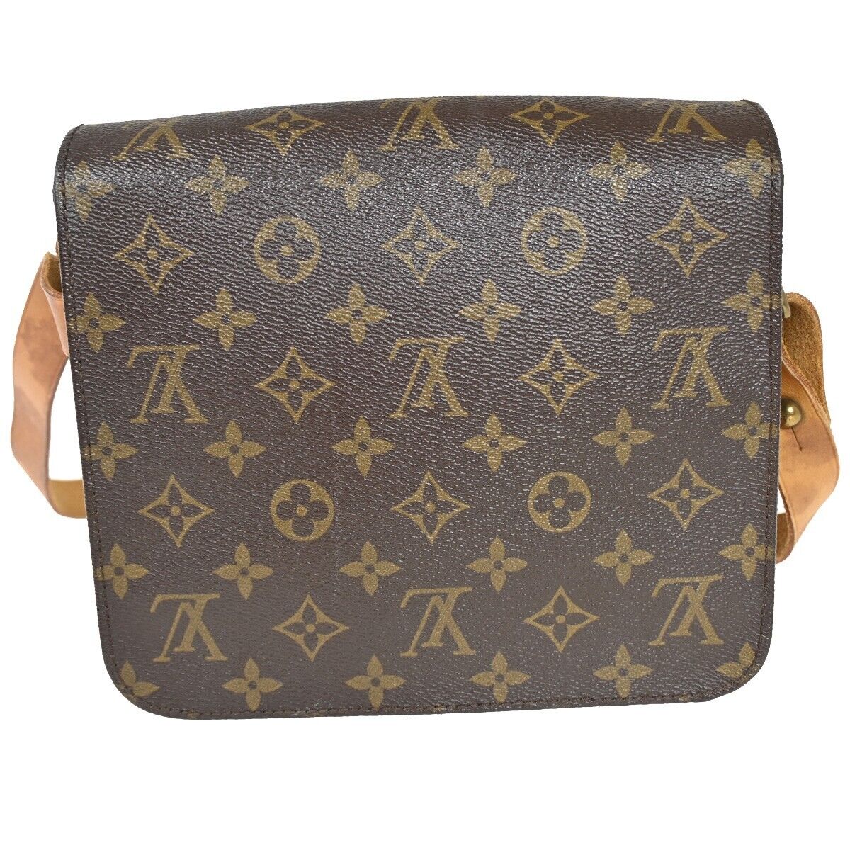 Louis Vuitton Cartouchiere  Canvas Shoulder Bag ()