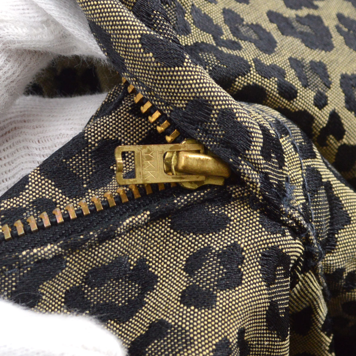 FENDI 80s leopard-print tapered trousers #43