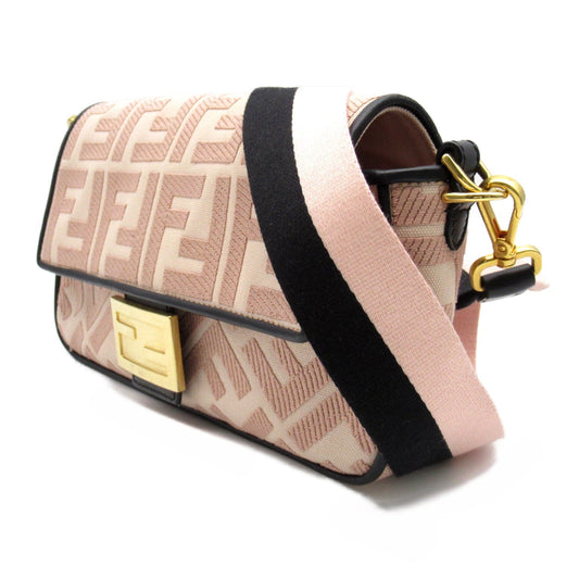 FI FENDI MANMABACKET SHOLDER BAG SHOLDER BAG LEADER CANDY LADY BLACK/ROSE 8BR600